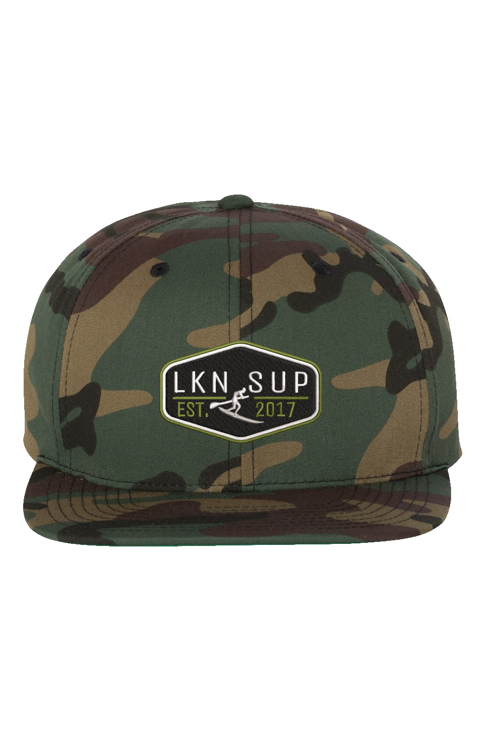 LKNSUP Green Camo Premium Snapback